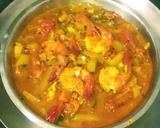কুমড়ো দিয়ে চিংড়ি মাছের ঝাল (Kumro Diye Chingri macher Jhal recipe in Bengali) রেসিপি ধাপ - 7 ছবি