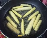 A picture of step 2 of Baby Corn Tikka.