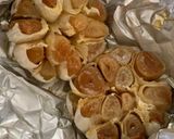 A picture of step 3 of Roasted Garlic.