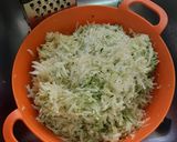 Foto del paso 1 de la receta: Guiso de zapallo italiano con papas doradas