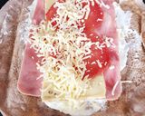 Une image de l'étape 4 de Galette de sarrasin complète au jambon raclette bacon 🥓 œuf.