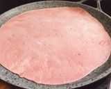 Hình bước làm 5 của món 💚 Bánh Tortilla Củ Dền