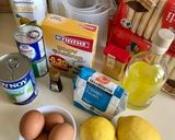 Φωτογραφία βήματος 1 της συνταγής Γλυκό ψυγείου με 2πλή κρέμα λεμονιού και σαβαγιάρ!