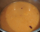 Foto del paso 4 de la receta: Sopa de arroz con langostinos y brocheta de rape