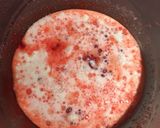 A picture of step 3 of Eggless red velvet muffins.