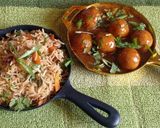 A picture of step 9 of Veg Manchurian Gravy.