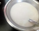 A picture of step 1 of Polka dots cheela.