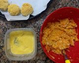 Foto del paso 4 de la receta: Croquetas de calabacita amarilla / zapallo. Sin gluten