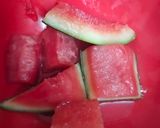 A picture of step 1 of Watermelon gola.