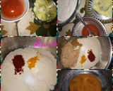 A picture of step 1 of Tomato And Potato Khakhra.