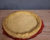 Foto del passaggio 4 della ricetta Crostata di fragole con crema pasticcera senza burro e senza panna con gelatina naturale