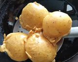A picture of step 7 of Potato Fritters Pakoda.