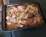 Lecsós csirke sütőben készítve recept fázis 2 fotója