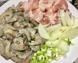Hình bước làm 1 của món Bánh Xèo