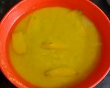 A picture of step 1 of Khatti-Mithi Dal.