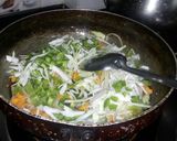 A picture of step 3 of Manchurian.