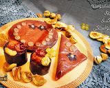 عکس مرحله 2 از دستور کیک لواشکی