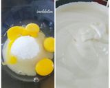 Foto langkah ke 2 dari resep Bolu Pandan Kukus #beranibaking.