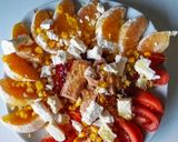 Foto del paso 2 de la receta Ensalada de naranja con aliño de lima