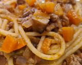 Foto del paso 5 de la receta: Espaguetis en salsa bolognesa