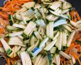 Une image de l'étape 2 de Légumes sautés à l’asiatique.