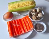 Hình bước làm 2 của món Súp thanh cua, hạt chia