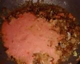 A picture of step 7 of Methi matar malai.