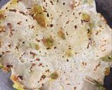 A picture of step 6 of Carrot paratha with peas.