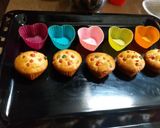 A picture of step 2 of Rabdi cupcake.