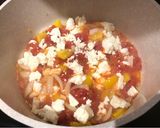 A picture of step 4 of No Bake Tomato Feta Pasta 🍅🧀.