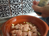 Arroz con pollo. "Arrolito a lo Nene"