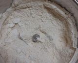A picture of step 1 of Urad dal appalam or papad.