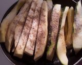 Foto del paso 1 de la receta: Tacos🌮 de calabacín y berenjena empanizados🌮
