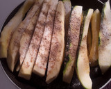 Foto del paso 1 de la receta: Tacos🌮 de calabacín y berenjena empanizados🌮
