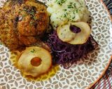 Töltött, narancsos kacsacomb recept fázis 4 fotója