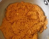 A picture of step 2 of Besan Ladoo.