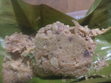 Botok tempe dn cumi asin