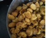 A picture of step 1 of Chola dal vadi sabzi.