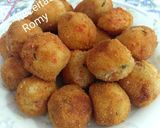 Foto do passo 7 de Bolinhas de Delícias do Mar recheadas com Queijo