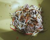 豆芽菜拌炒肉片︳簡單快速便當菜的食譜步驟4照片