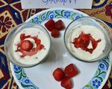 A picture of step 7 of Yummy yogurt and strawberry dessert 😋.