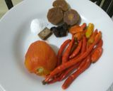 Foto langkah ke 2 dari resep Rujak kangkung ala mama mertua.