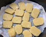 A picture of step 5 of Keto Almond Butter Cookies in an Air Fryer.