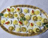 Foto del paso 3 de la receta: Huevos de codorniz rellenos