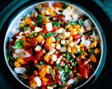 A picture of step 4 of Healthy tasty Mexican corn with bean salad.