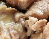 A picture of step 1 of Mutton masala (South Indian).