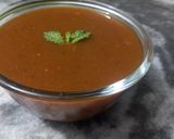 A picture of step 4 of Imli alu bukhara sauce.