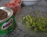 Fruits with custard#breakfastquickfix#jikonichallenge recipe step 6 photo