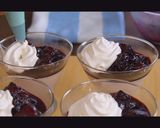 A picture of step 10 of Strawberry Yoghurt Mousse and Berry Sauce.