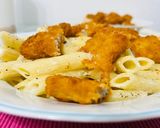 Pas rețetă Penne cu crochete de pește…un deliciu😋 3 fotografie